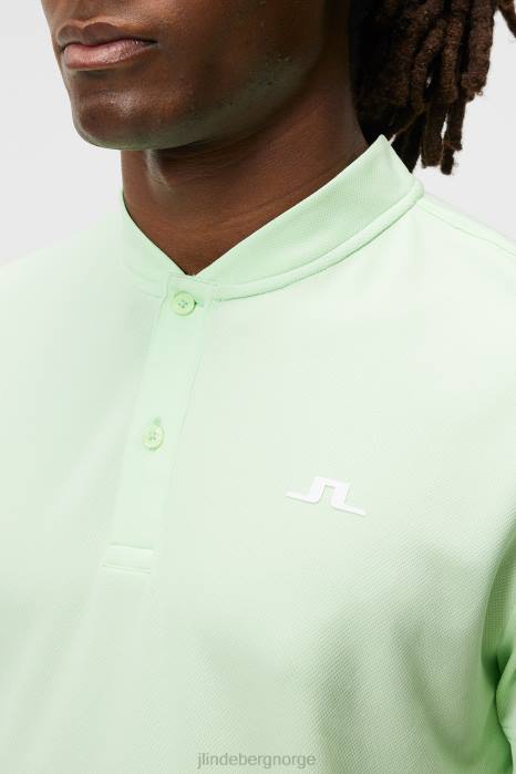 J.Lindeberg menn bode polo patina grønn klær F864306