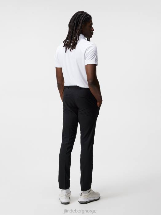 J.Lindeberg menn chad slim polo hvit klær F864210