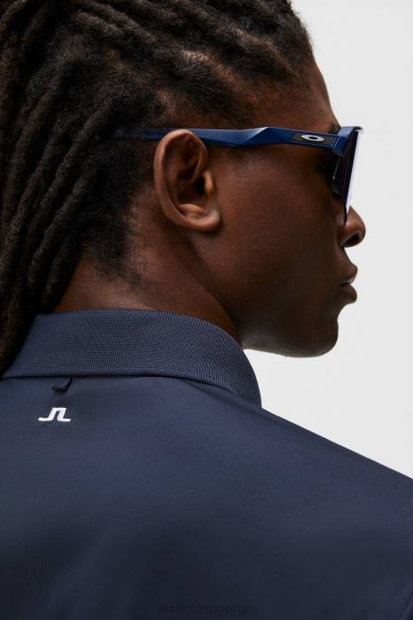 J.Lindeberg menn cornell polo marinen klær F86416