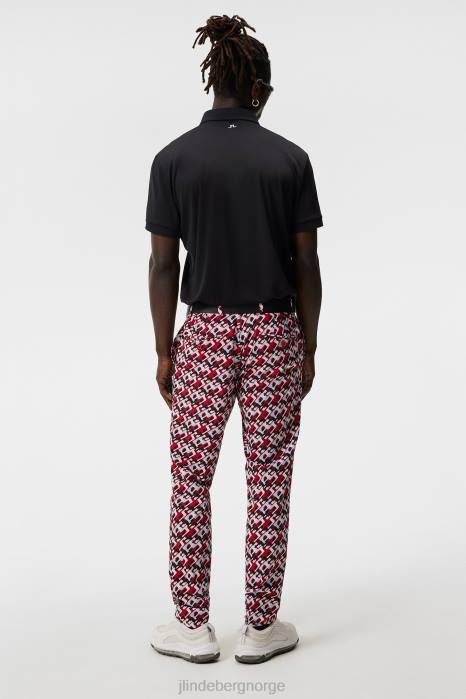 J.Lindeberg menn cornell polo svart klær F86415