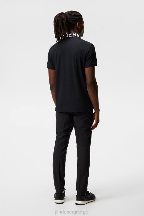 J.Lindeberg menn gus polo svart klær F864309