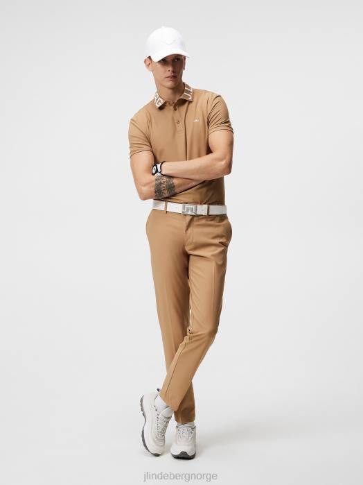 J.Lindeberg menn gus polo tiger brun klær F864307