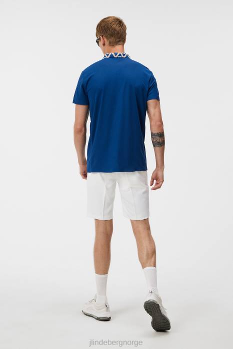 J.Lindeberg menn jan polo eiendom blå klær F86444