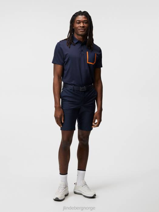 J.Lindeberg menn jordan polo marinen klær F864321