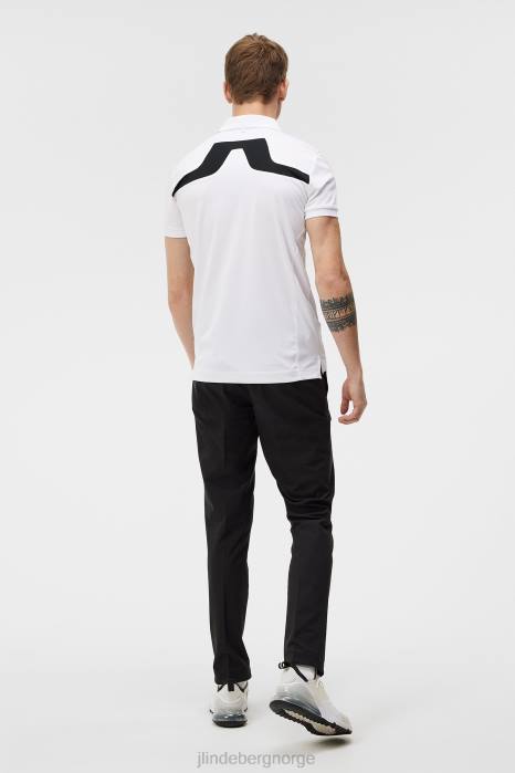 J.Lindeberg menn kv polo hvit klær F864280