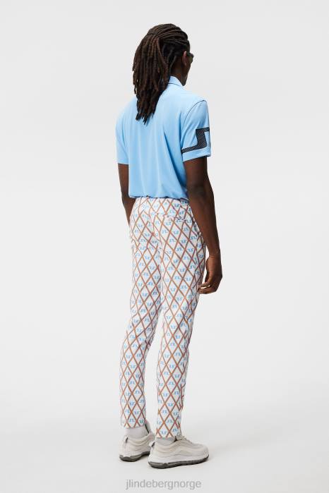 J.Lindeberg menn lyngpolo liten gutt blå klær F864124