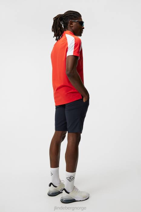 J.Lindeberg menn nial polo ildrød klær F864324