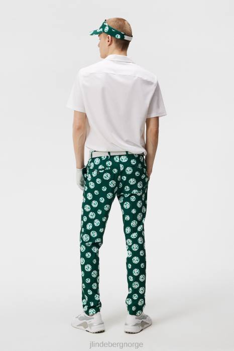 J.Lindeberg menn resort skjorte hvit klær F864202