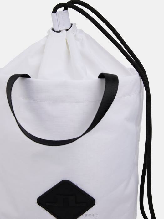 J.Lindeberg menn kim tote ryggsekk hvit tilbehør F864821