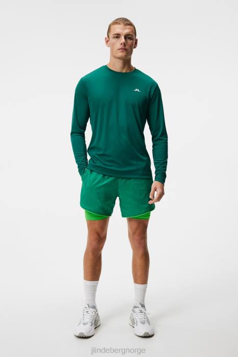 J.Lindeberg menn ade langermet t-skjorte regnskog klær F864160