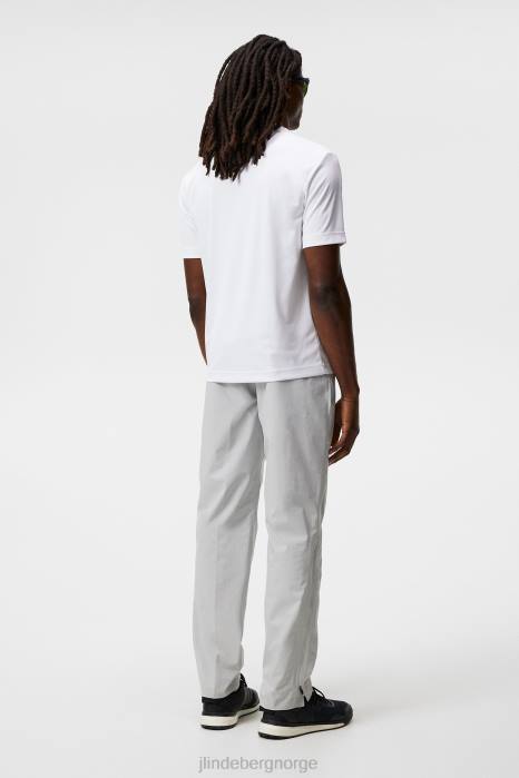 J.Lindeberg menn ade t-skjorte hvit klær F864167