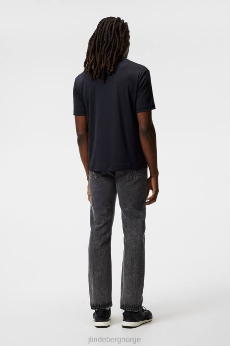 J.Lindeberg menn ade t-skjorte svart klær F864170