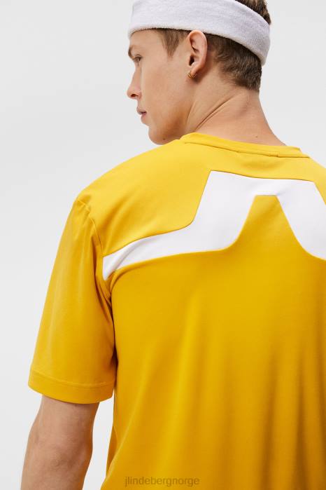 J.Lindeberg menn aktiv t-skjorte sitrus klær F864176