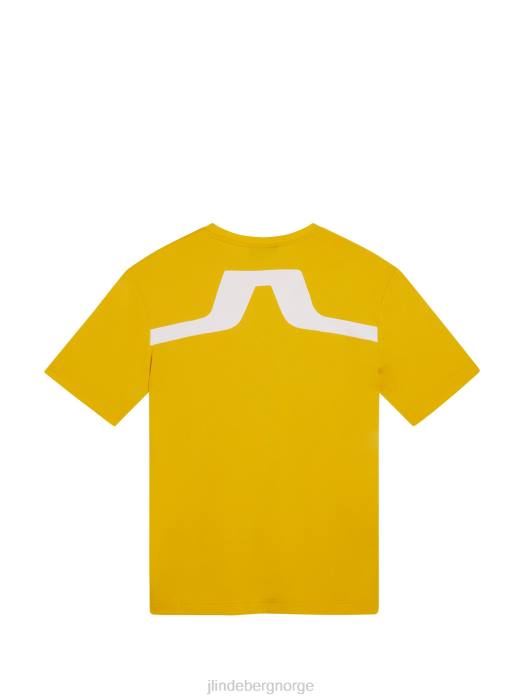 J.Lindeberg menn aktiv t-skjorte sitrus klær F864176