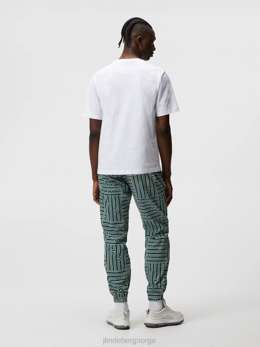 J.Lindeberg menn alfa t-skjorte hvit klær F864179