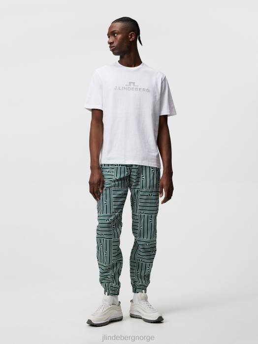 J.Lindeberg menn alfa t-skjorte hvit klær F864179