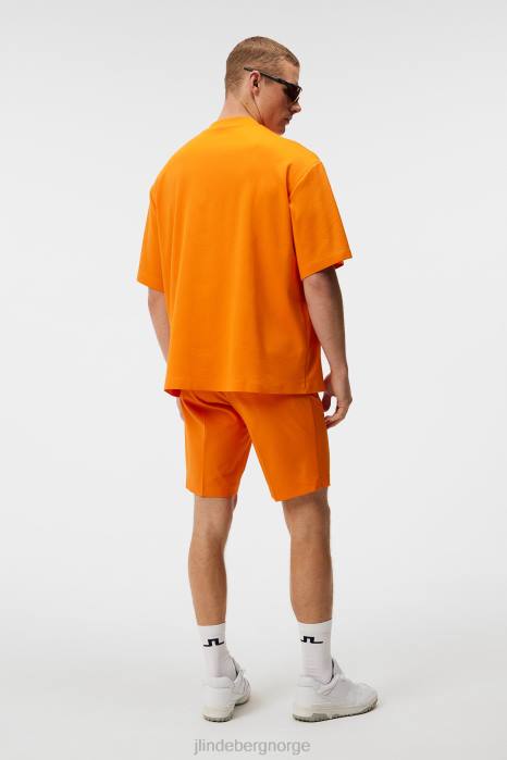 J.Lindeberg menn alzo t-skjorte overflod klær F86434