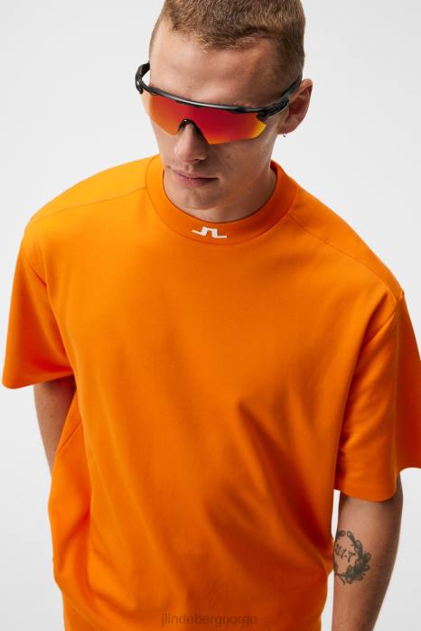 J.Lindeberg menn alzo t-skjorte overflod klær F86434