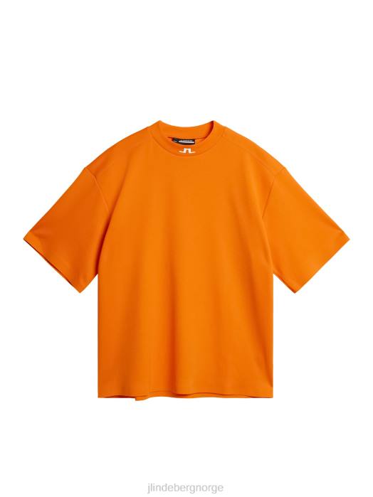 J.Lindeberg menn alzo t-skjorte overflod klær F86434