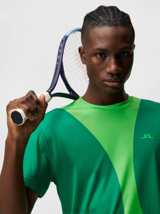 J.Lindeberg menn store flekker tee bosporos klær F864182