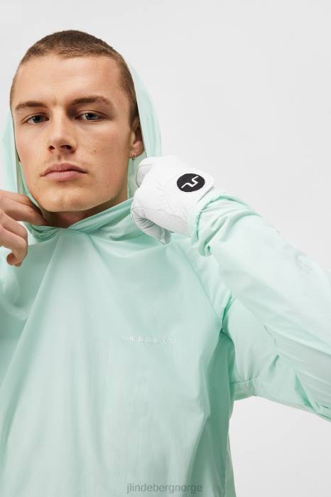 J.Lindeberg menn arron stretch vind hettegenser honning dugg klær F864688