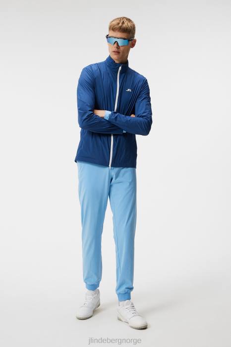 J.Lindeberg menn ask lett pakkbar jakke eiendom blå klær F864686