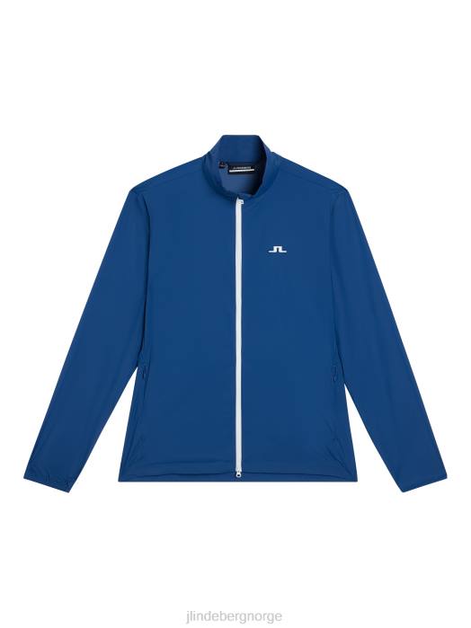 J.Lindeberg menn ask lett pakkbar jakke eiendom blå klær F864686