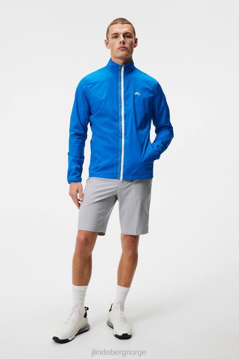 J.Lindeberg menn ask lett pakkbar jakke lapis blå klær F864709