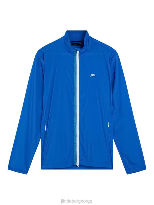 J.Lindeberg menn ask lett pakkbar jakke lapis blå klær F864709