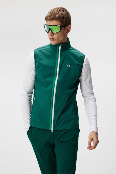 J.Lindeberg menn ask lett pakkbar vest regnskog klær F864706