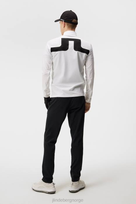 J.Lindeberg menn jeff hybridjakke hvit klær F864727