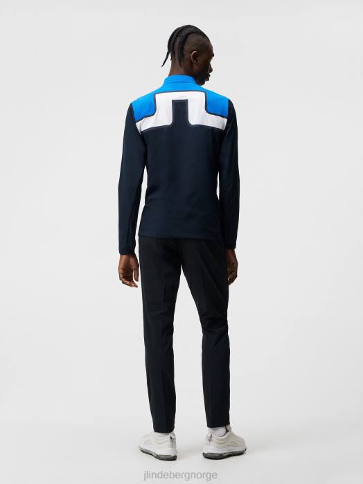 J.Lindeberg menn jeff hybridjakke lapis blå klær F864725