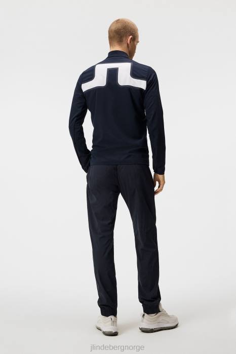 J.Lindeberg menn jeff hybridjakke marinen klær F864726