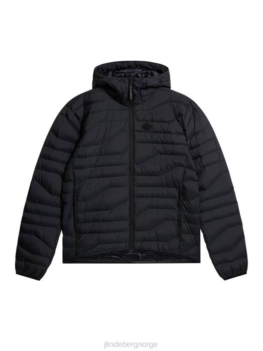 J.Lindeberg menn klippelys ned hette svart klær F864677