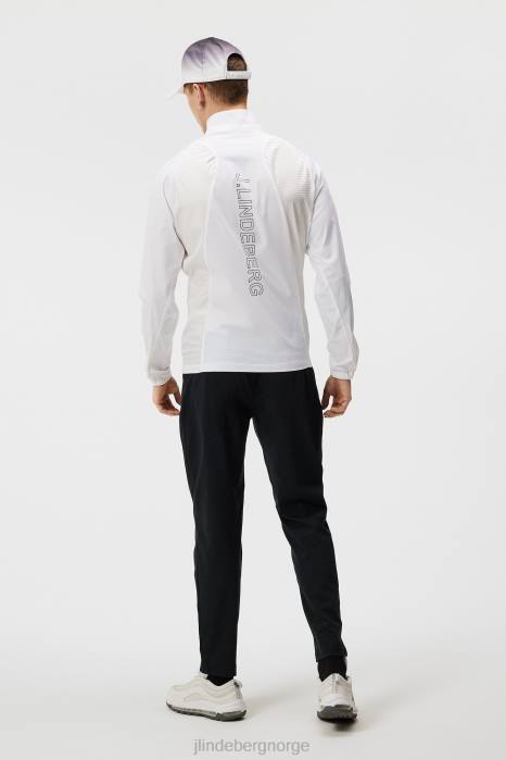 J.Lindeberg menn marv vindjakke hvit klær F864719