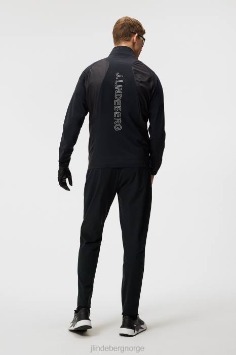 J.Lindeberg menn marv vindjakke svart klær F864718