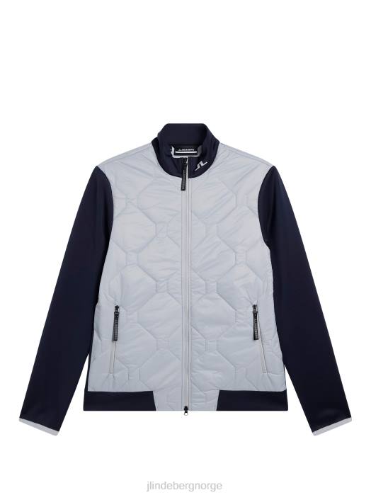 J.Lindeberg menn quilt hybrid jakke høy stige klær F864691