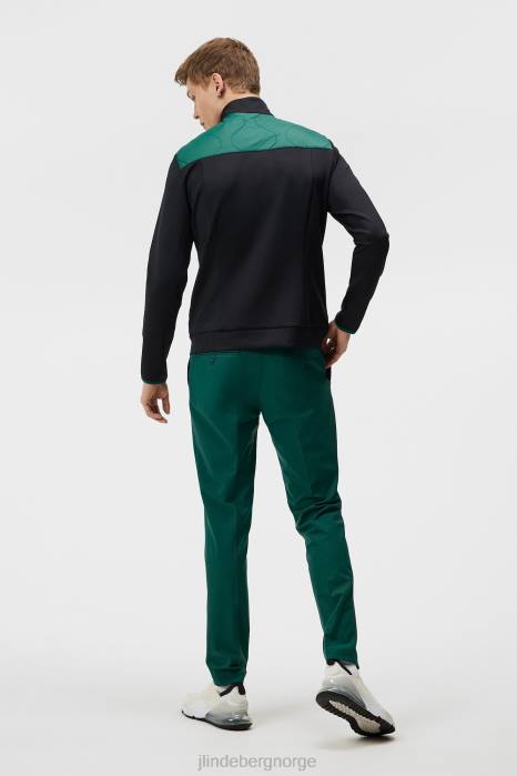 J.Lindeberg menn quilt hybrid jakke regnskog klær F864690