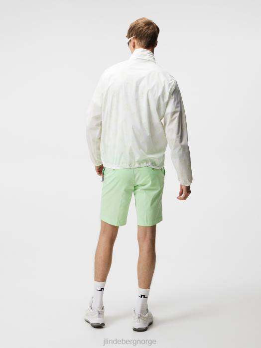 J.Lindeberg menn vindjakke med maks print hvit kule prikk klær F864722