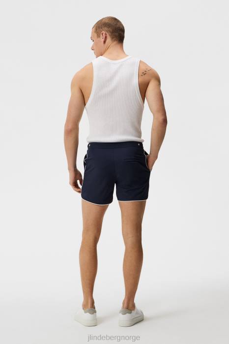 J.Lindeberg menn arnold stretch badeshorts marinen klær F8641112