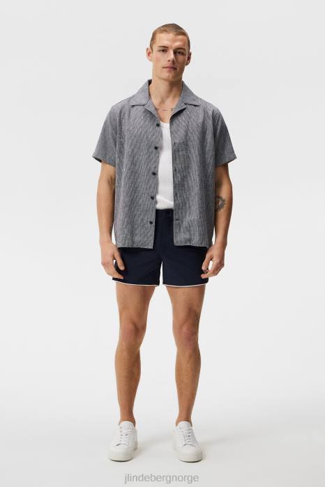 J.Lindeberg menn arnold stretch badeshorts marinen klær F8641112