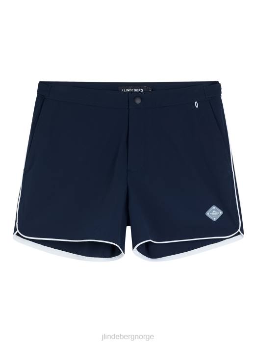 J.Lindeberg menn arnold stretch badeshorts marinen klær F8641112
