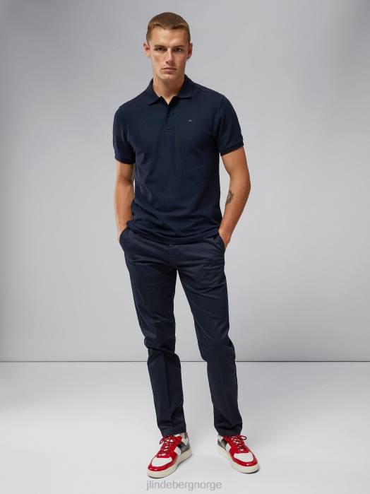 J.Lindeberg menn chaze plagg fargede bukser marinen klær F8641145