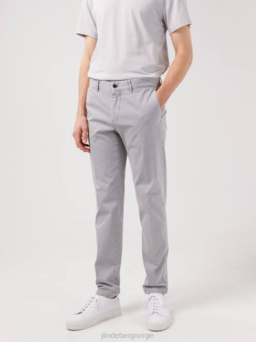 J.Lindeberg menn chaze stretch bukser granitt klær F8642233