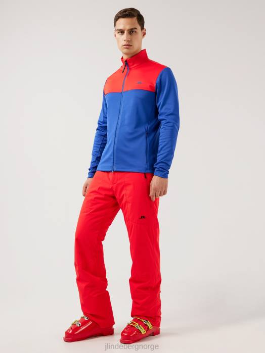 J.Lindeberg menn clarke skibukse racing rødt klær F8642240