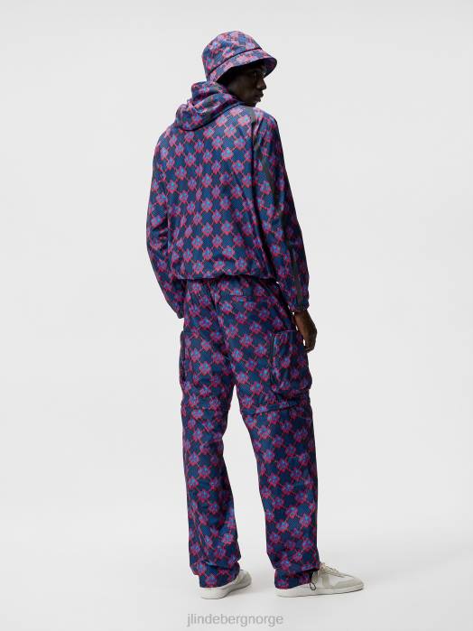 J.Lindeberg menn glossa diamantbukser marinen klær F8641132