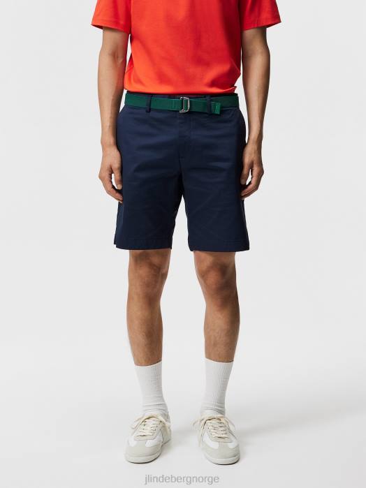 J.Lindeberg menn nathan super sateng shorts marinen klær F8641142