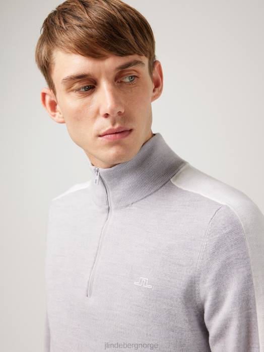 J.Lindeberg menn andreas strikket golfgenser mikrobrikke klær F8642369