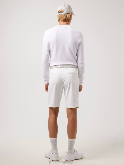 J.Lindeberg menn bevin golf genser hvit klær F8642375