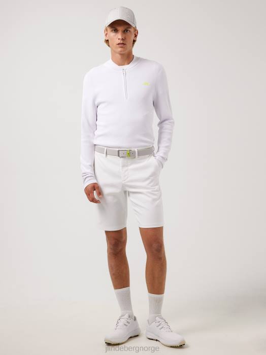 J.Lindeberg menn bevin golf genser hvit klær F8642375